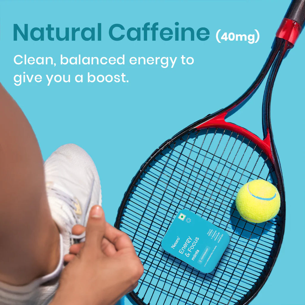 Neuro Energy & Focus Caffeine Gums - Peppermint